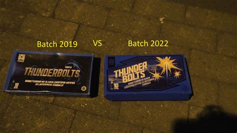 Argento Thunderbolts Batch 2022 Chargenvergleich YouTube