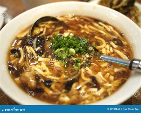 Szechuan Hot And Sour Soup Stock Image Image Of Food 14933863