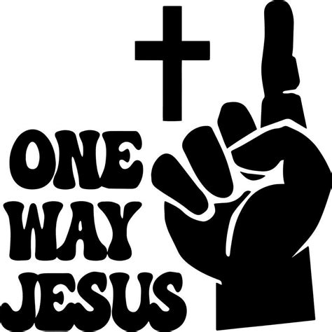 Jesus Revolution Svg One Way Jesus Instant Download SVG PNG Digital ...