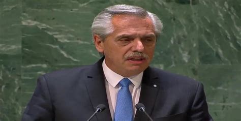 Alberto Fern Ndez Abog Por Nicol S Maduro Ante La Onu Dolartoday