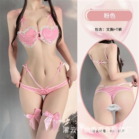 Nova Lingerie Sexy Européia Americana Passion Free Three Point Tight Patent Leather Small