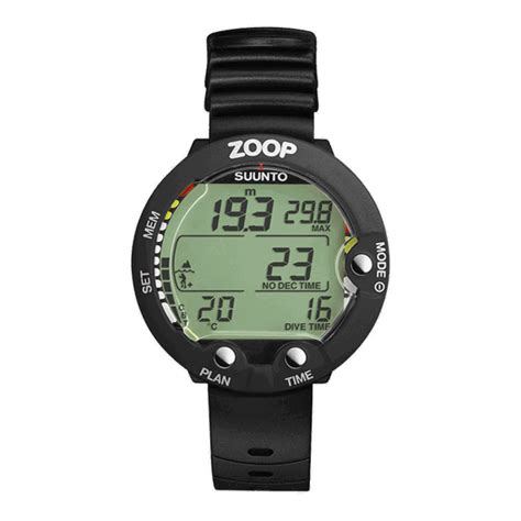 Suunto Zoop Black - Easy-to-operate dive computer