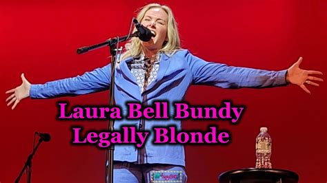 Laura Bell Bundy Sings Legally Blonde Medley YouTube