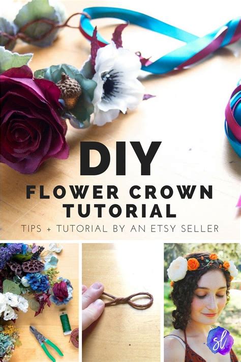 Flower Crown Diy Tutorial How To Make Your Own Flower Crowns Diy