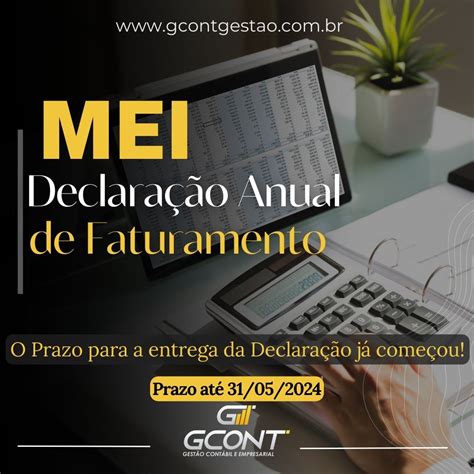 Declara O Anual De Faturamento Mei Gcont