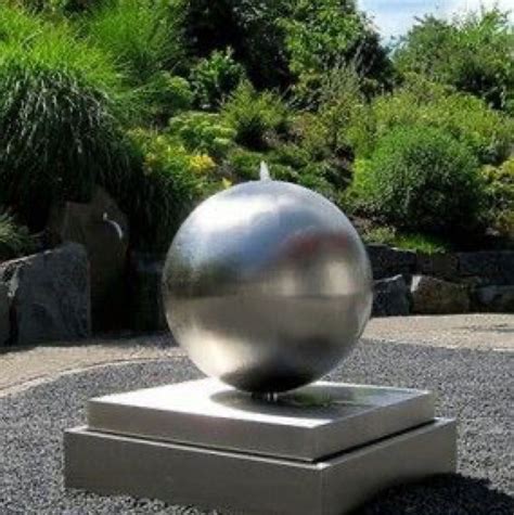 Фонтан-сфера SFERA из стали в интернет-магазине Ярмарка Мастеров по ...
