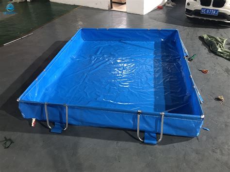 Liters Rectangle Small Pvc Fish Pond Buy Pvc Biofloc