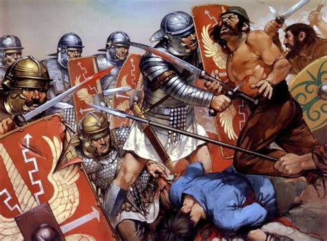 Imagen Roman Warriors Roman History Warriors Illustration