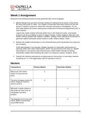 BUS FP3062 StoneTammy Assessment1 1 Docx Week 1 Assignment Respond To