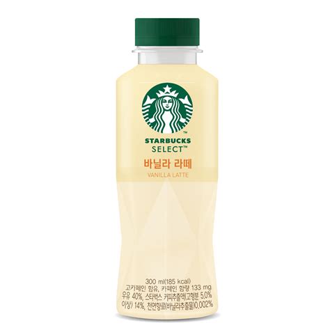 스타벅스 셀렉트 바닐라라떼 300ml X 24개입 온채널