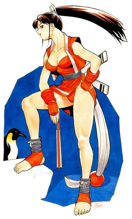 NBA Jam The Book On Twitter Shiroi Eiji S 1998 Art Of Mai Shiranui