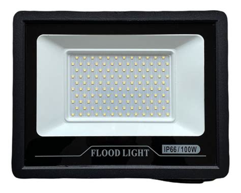 Reflector Led 100 Watts Ultradelgado Exterior Alta Potencia Envío gratis