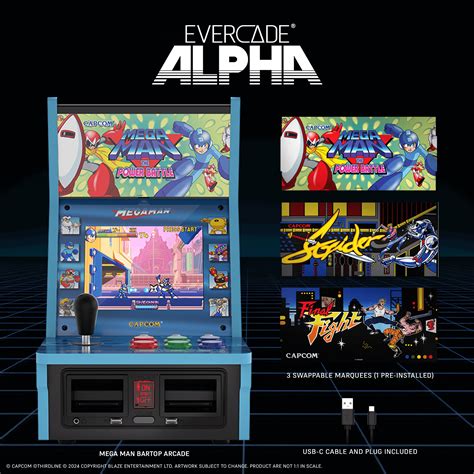 Evercade Alpha Mega Man™ Bartop Arcade