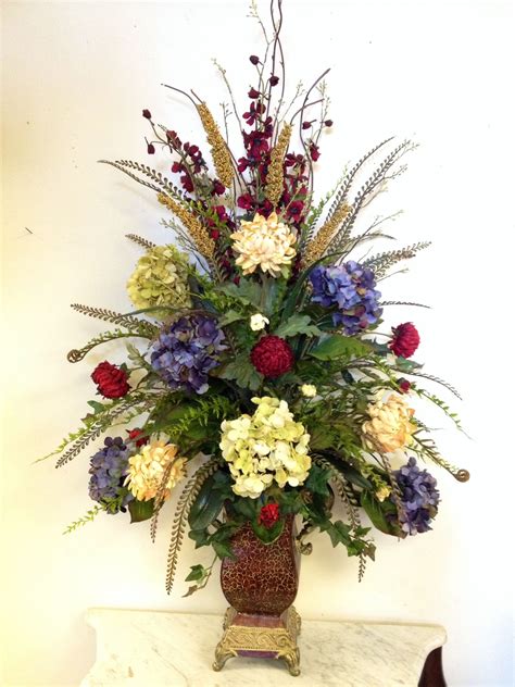 Artificial Flower Arrangements With Hydrangeas at Martha Brugger blog