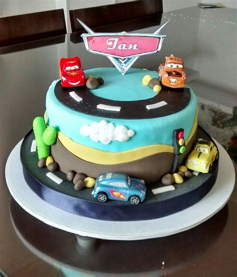 Torta Cars Disney Tortas Creativas Torta Cars Tortas