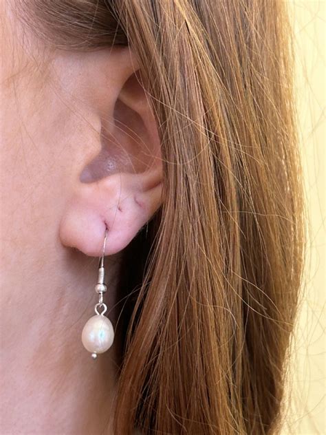 Sterling Silver Freshwater Pearl Earrings