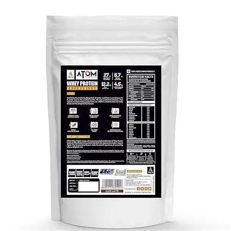 AS-IT-IS ATOM Whey Protein 1kg with Digestive Enzymes | USA Labdoor ...