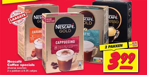 Nescafé Coffee Specials Aanbieding bij Nettorama 1Folders nl