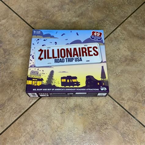 Toys Zillionaires Road Trip Usa Board Game Poshmark