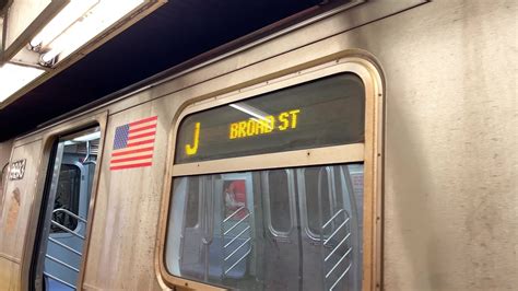 Mta New York City Subway Broad Street Bound R J Train Sutphin