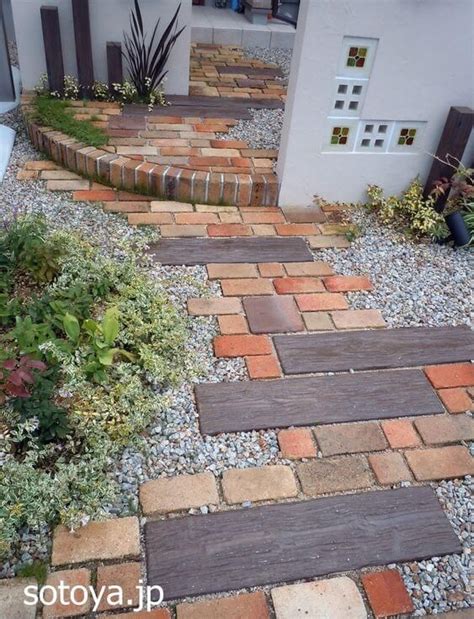 Paving Ideas Pathways For Beginners Brick Garden Front Yard