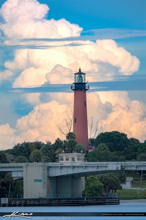 Beautiful clouds behind the Jupiter Lighthouse | HDR Photography by ...