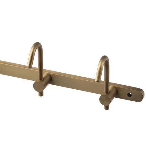 5 Hooks Towel Hook Rack Brass Robe Hooks Rack Rail Hanger Bathroom Entryway Ebay