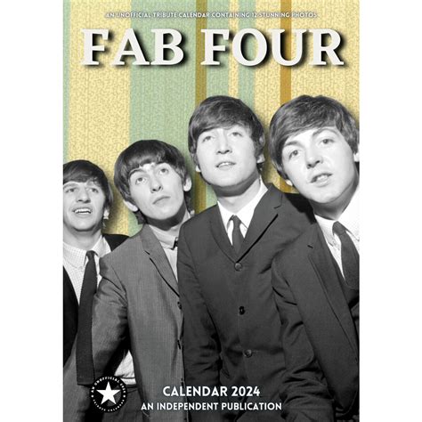 Calendrier 2024 Beatles Format A3