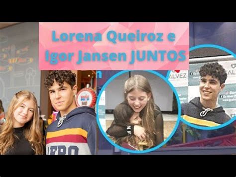 Atores Sbt Lorena Queiroz E Igor Jansen Juntos No Playcenter Youtube