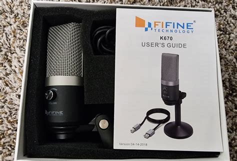 USB Microphone Fifine - JRGELECTRONICS