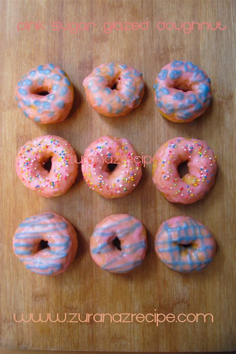 Pink Sugar Glazed Doughnuts Discover Modern Selected Recipes