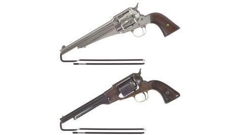 Two Antique Remington Single Action Revolvers Rock Island Auction