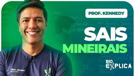 Sais Minerais Aula De Bioqu Mica Prof Kennedy Ramos Youtube