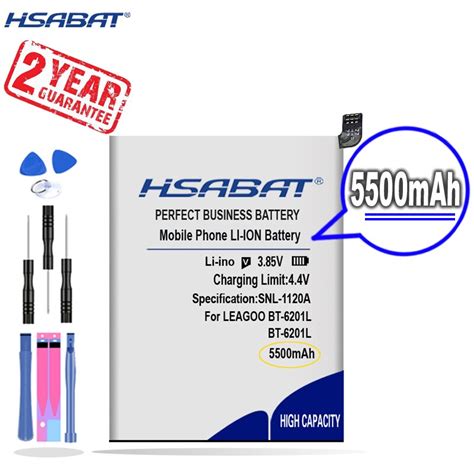 New Arrival Hsabat Mah Replacement Battery For Leagoo Bt L