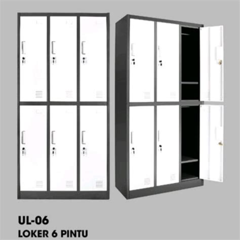 Jual Locker Besi Loker Besi 6 Pintu Uno Ul 06 Jakarta Barat Rizda