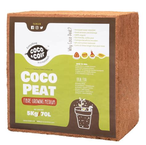 An Eco Friendly Alternative To Peat These 100 Natural Coco Peat