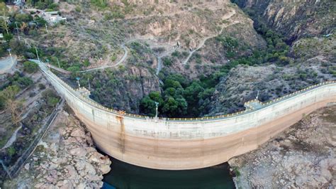 FOTOS Así luce la Presa Plutarco Elias Calles tras las lluvias en