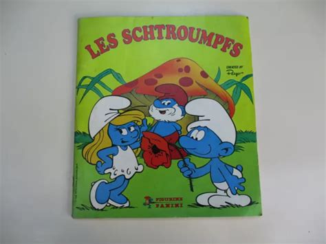 Les Schtroumpfs Album Panini Peyo Hanna Barbera Eur