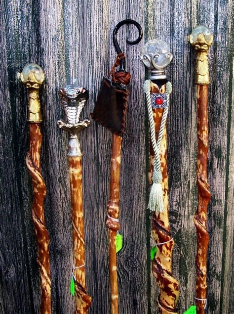 Wizard Staff by bearpawsticks on Etsy