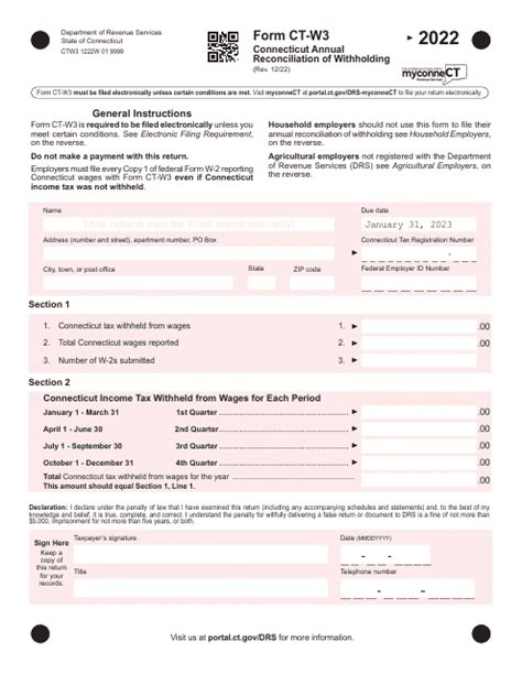 Form Ct W3 2022 Fill Out Sign Online And Download Printable Pdf Connecticut Templateroller