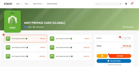 How To Purchase The Mint Prepaid Card From Seagm Seagm English