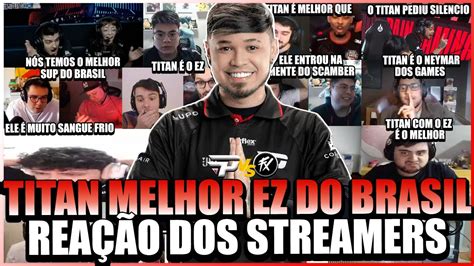 Titan Melhor Que Route Streamers Reagem Aos Highlights Do Titan De