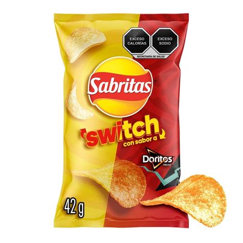 Botana Sabritas Switch Con Sabor A Doritos Nacho G Walmart