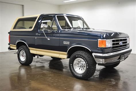 1991 Ford Bronco Eddie Bauer Edition 4x4 Sold Motorious