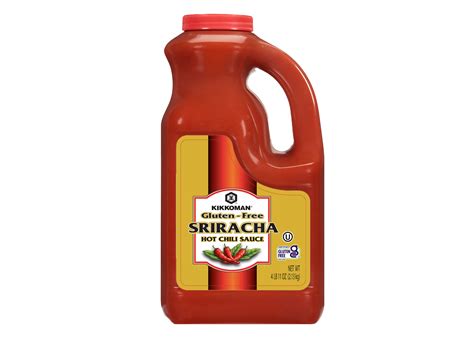 Gluten Free Sriracha Hot Chili Sauce Kikkoman Food Services