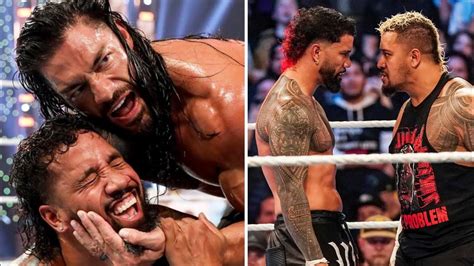 The End Of Bloodline Roman Reigns Solo Sikoa Destroy Usos WWE