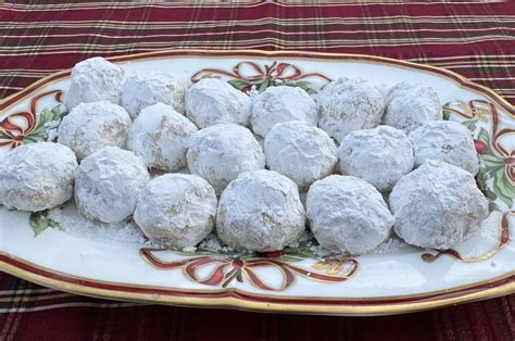 Martha Stewarts Noel Nut Ball Cookies Recipe Review Parade