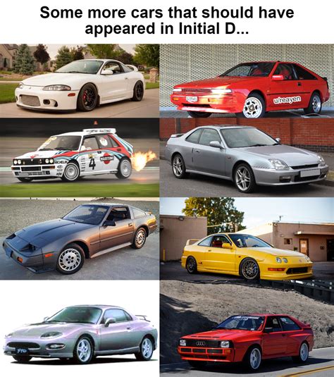 List 103+ Pictures Initial D Characters And Their Cars Sharp