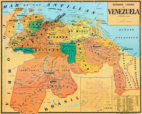 Archivomapa De Los Estados Unidos De Venezuela Wikipedia La Enciclopedia Libre