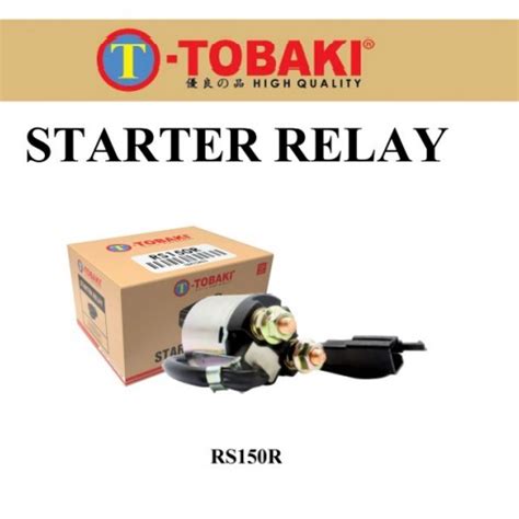 Tobaki Honda Rs Rs R Starter Relay Shopee Malaysia